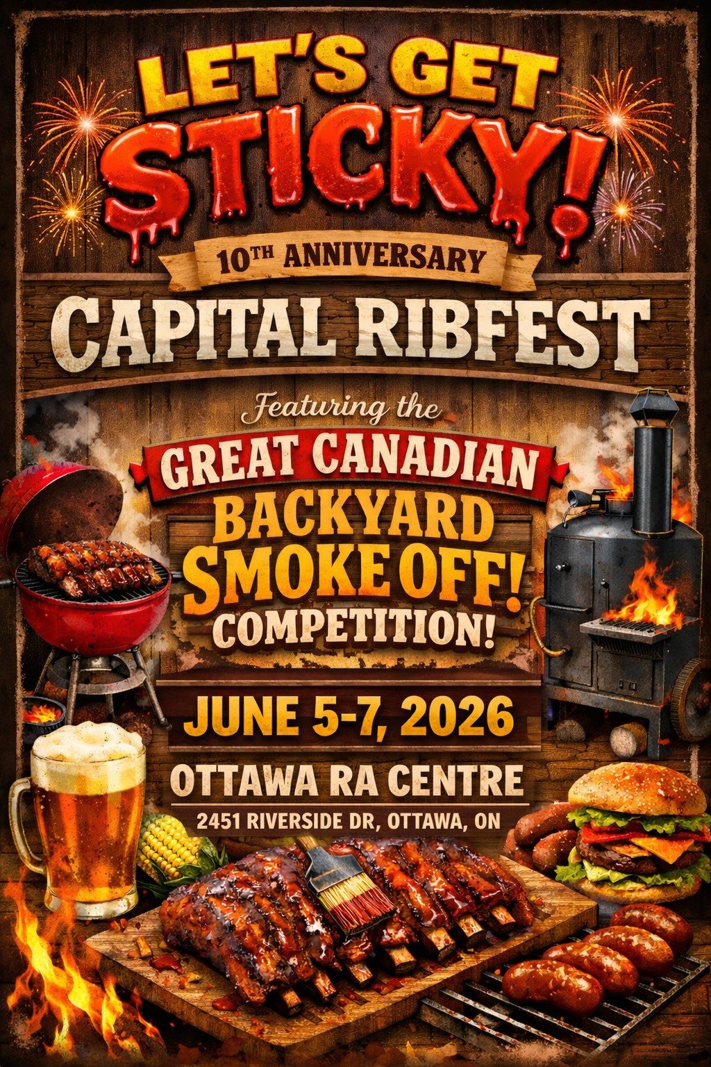 Capital Ribfest and Midway at the RA Centre in Ottawa