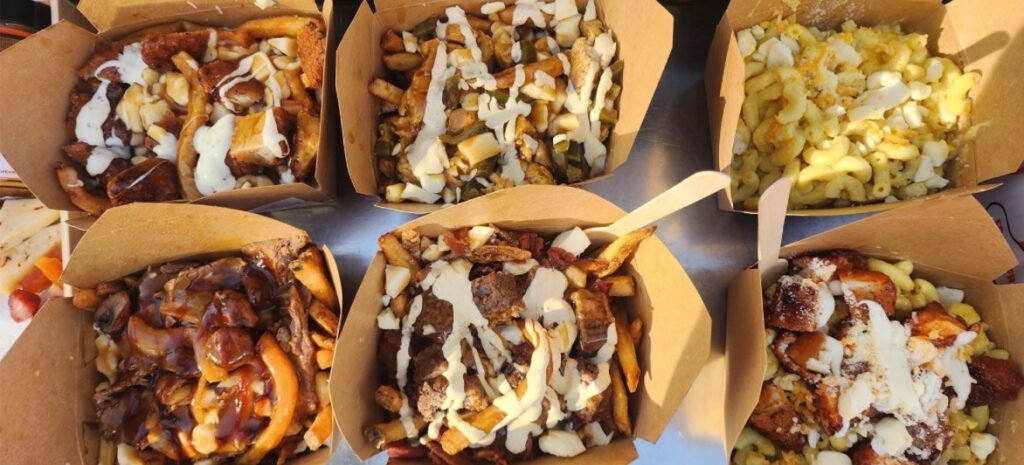 Delicious poutine at the Ottawa food festival